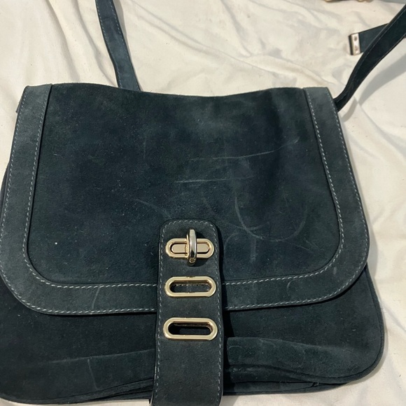 Tila March Paris Manon Postman Ash Blue Messenger Bag - Picture 5 of 8